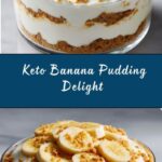 Creamy Keto Sugar-Free Banana Pudding Recipe
