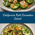 California Roll Cucumber Salad Recipe