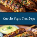 Keto Air Fryer Corn Dogs Recipe