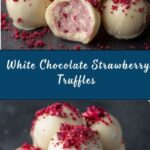 White Chocolate Strawberry Truffles Recipe