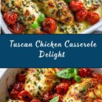 Baked Tuscan Chicken Casserole Recipe