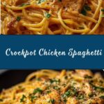 Easy Crockpot Chicken Spaghetti Recipe
