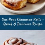 Easy One Hour Cinnamon Rolls Recipe
