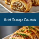 Easy Rotel Sausage & Cream Cheese Crescents Recipe