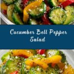 Cucumber and Bell Pepper Salad Recipe