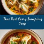 Thai Red Curry Dumpling Soup Recipe