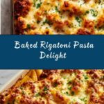 Easy Baked Rigatoni Pasta Recipe
