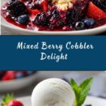 Mixed Berry Cobbler Recipe