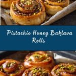 Pistachio Honey Baklava Rolls Recipe