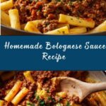 Homemade Bolognese Sauce Recipe