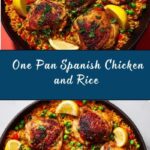 One Pan Spanish Chicken and Rice Recipe