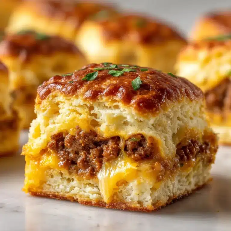 Philly Cheesesteak Stuffed Biscuits Recipe