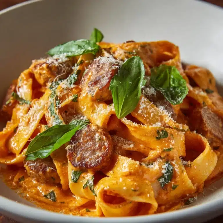 Sausage Nduja Pasta Recipe