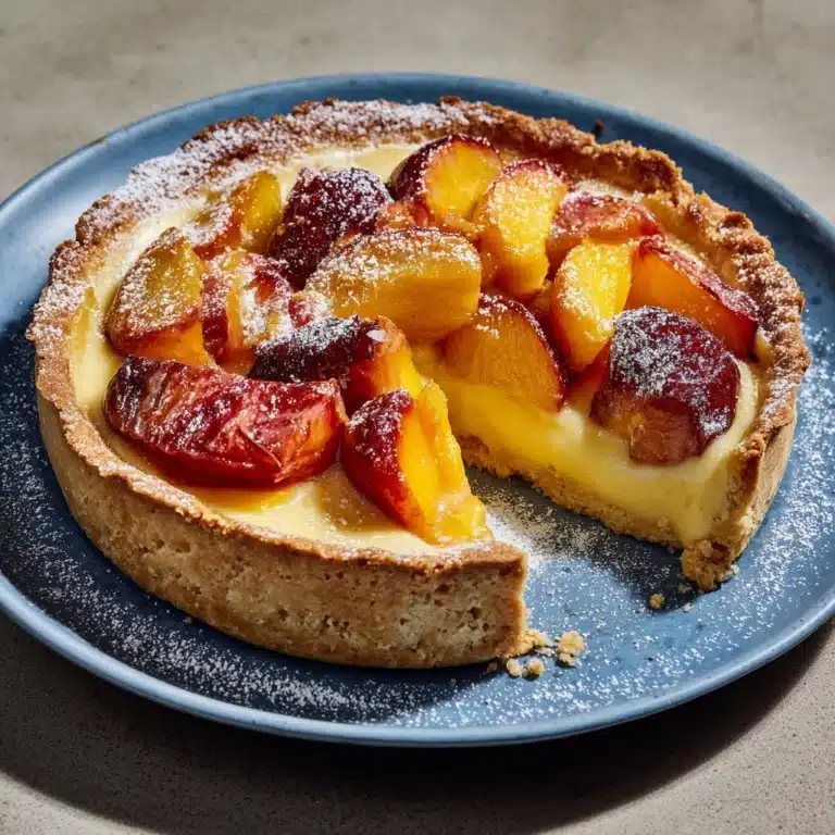 Rhubarb Custard Kuchen Recipe