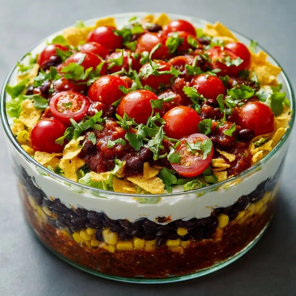 Layered Mexican Salad Recipe - Recipe Image