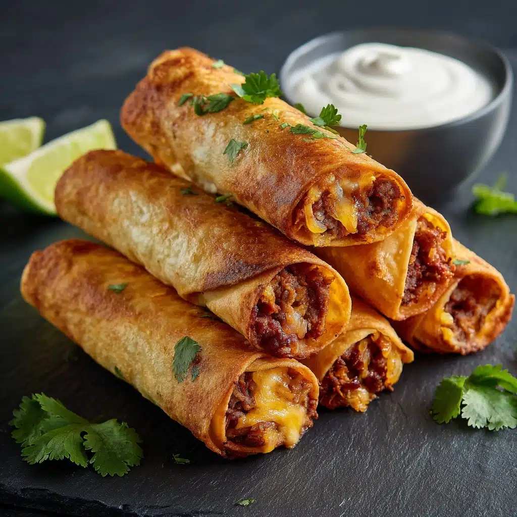 Bean & Cheese Taquitos Recipe - Recipe Image