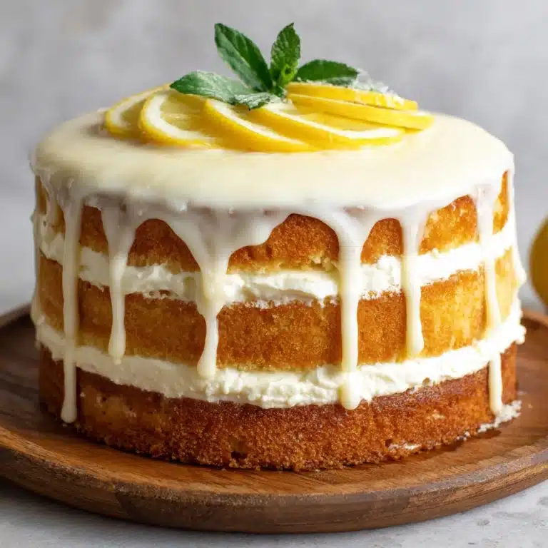 Limoncello Cake with Mascarpone Frosting Recipe