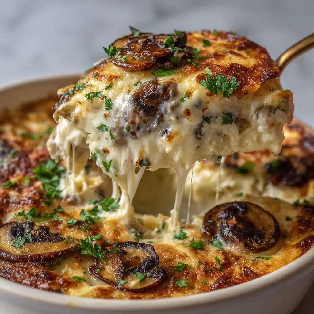 Creamy Stuffed Mushroom Dip Recipe - Recipe Image