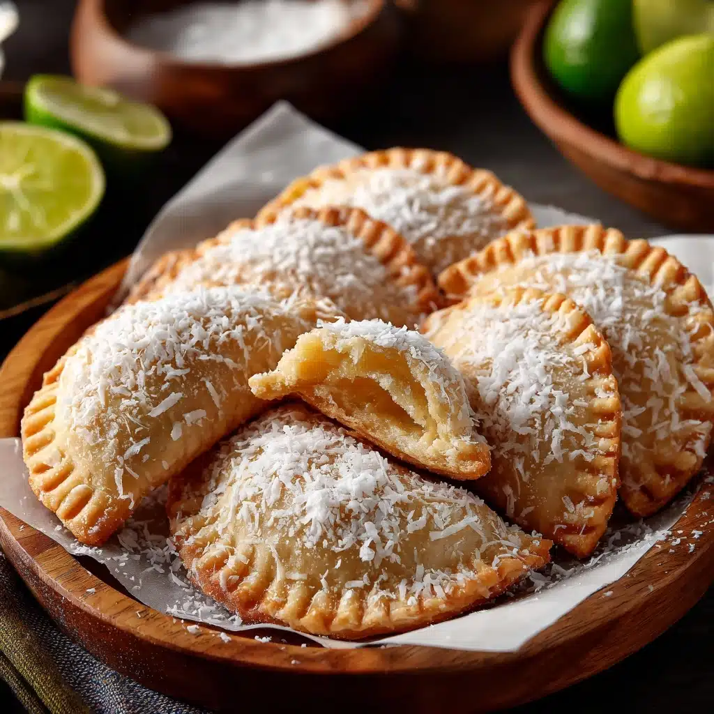 Pineapple Lime Coconut Hand Pies Recipe - Recipe Image