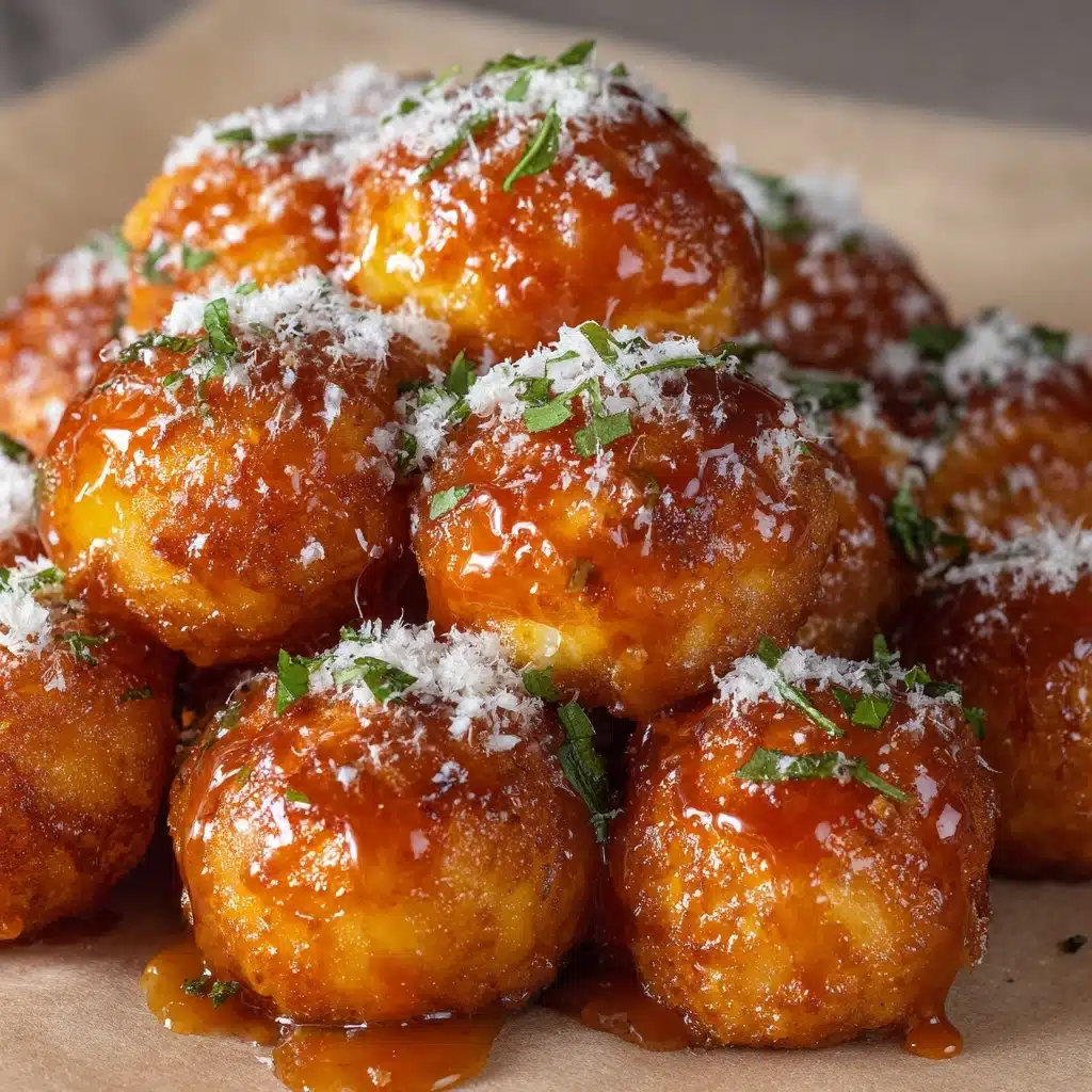 Cheesy Ranch Buffalo Chicken Pretzel Bites Recipe - Recipe Image