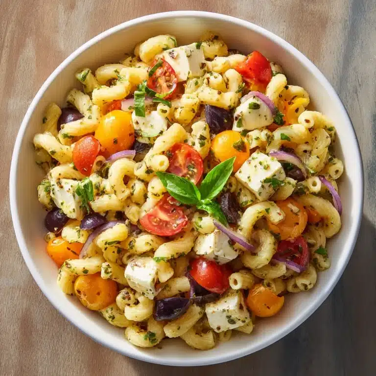Greek Pasta Salad Recipe