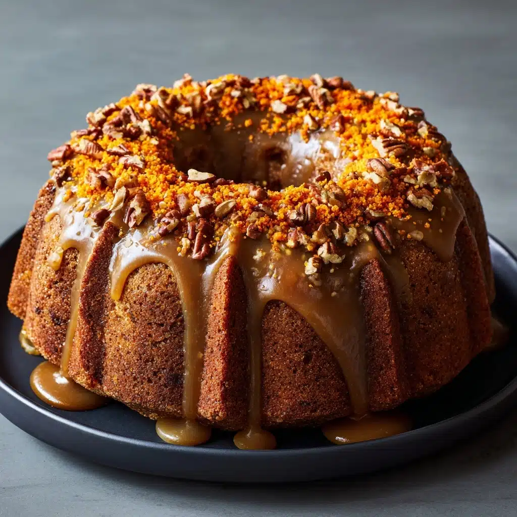 with Pecans & Grated Sweet Potato Icing Recipe - Recipe Image