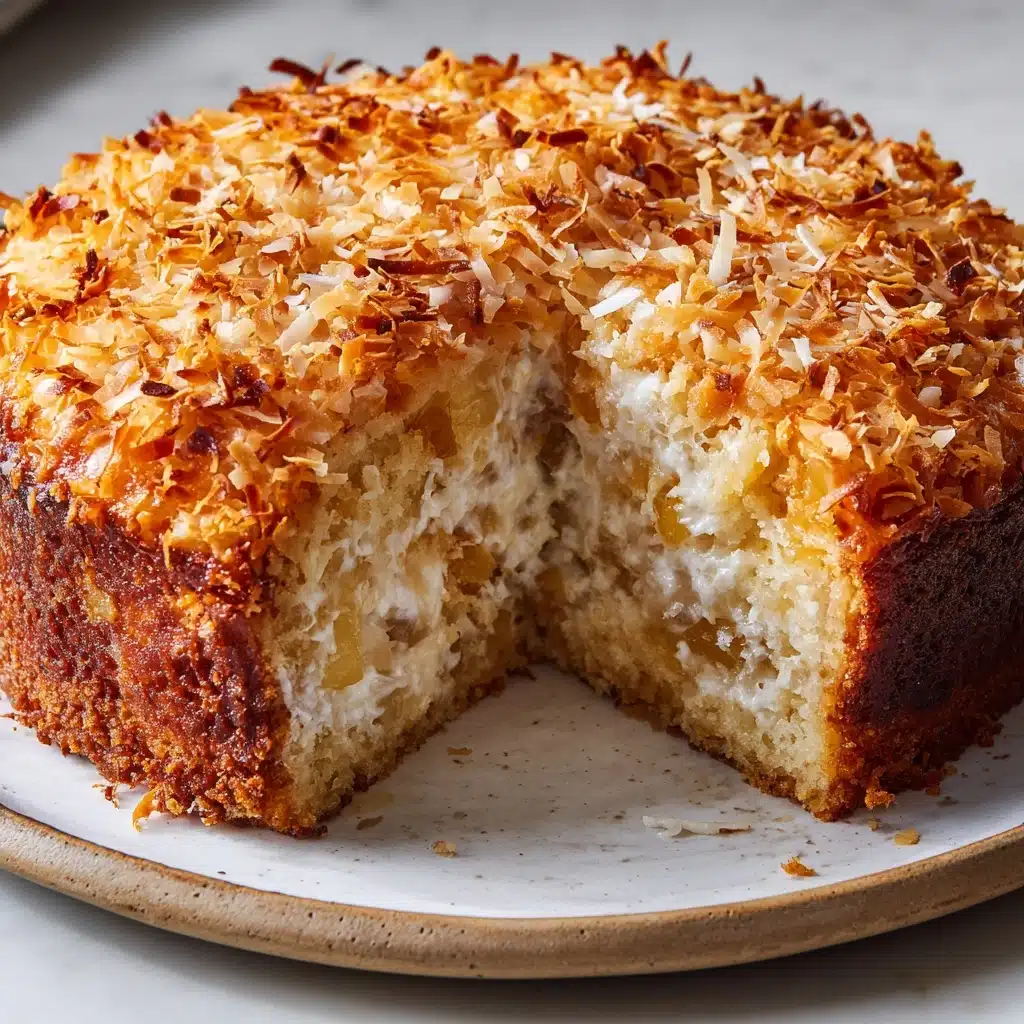 Coconut Cheesecake Bread Pudding Recipe - Recipe Image