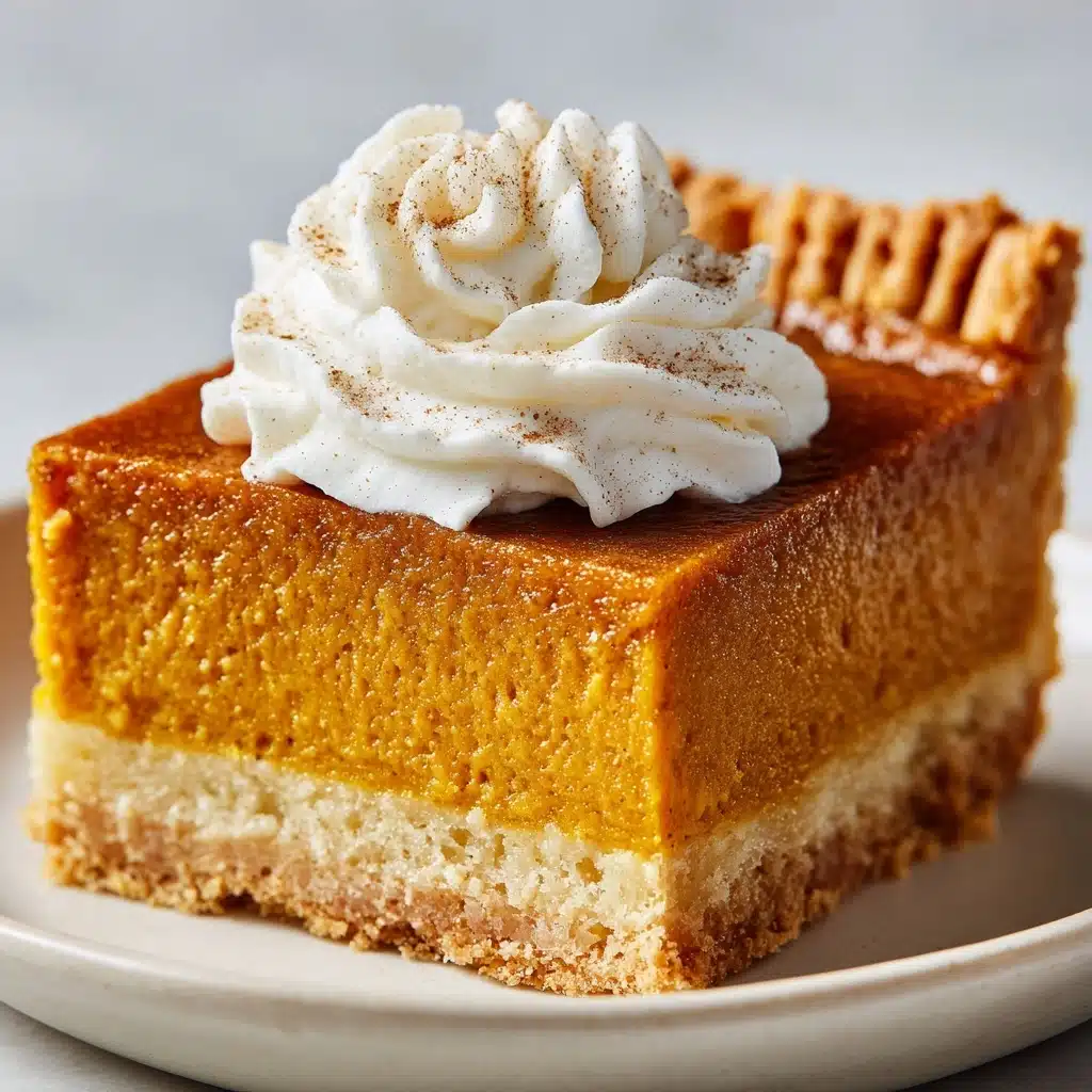 Pumpkin Pie Bars Recipe - Recipe Image