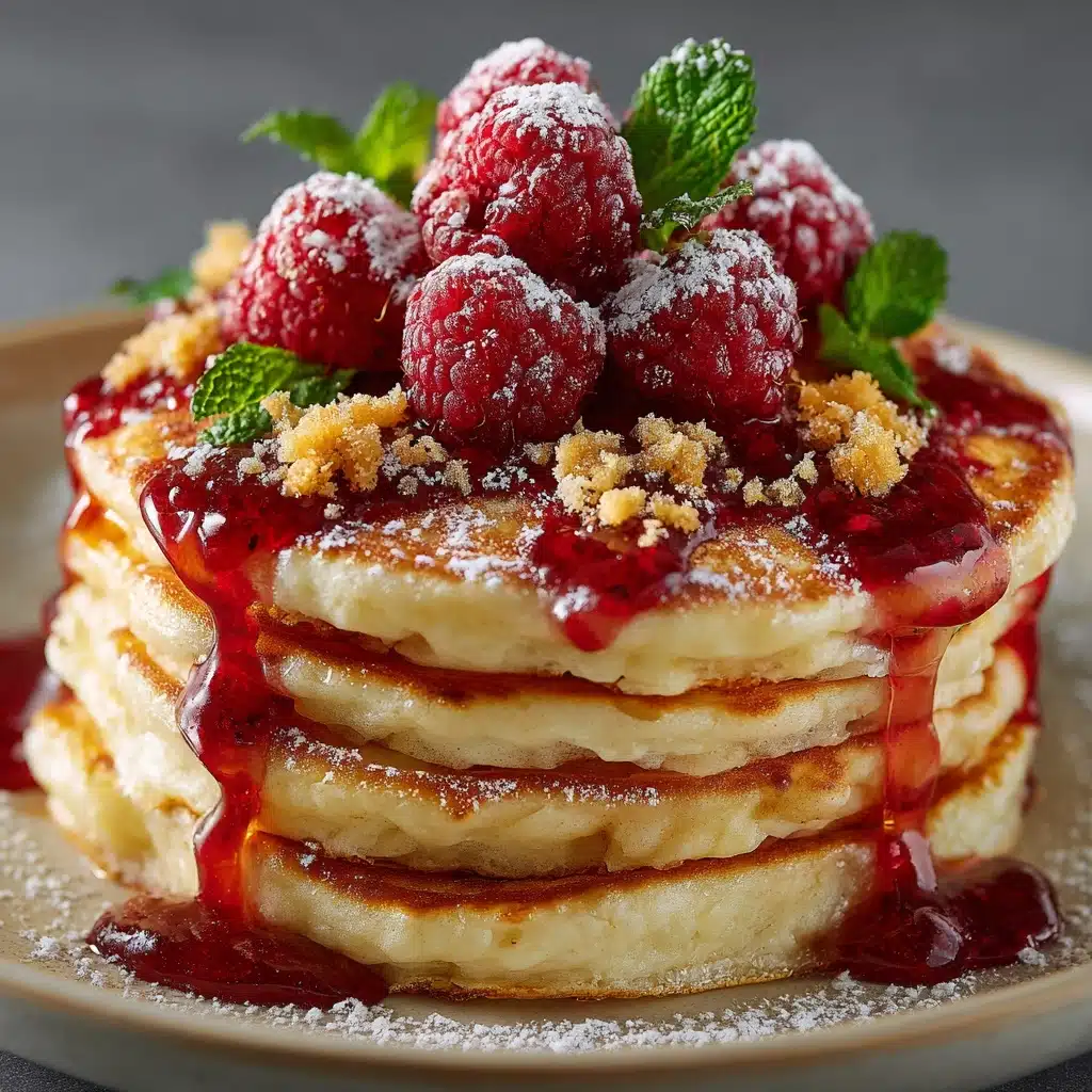 Raspberry Carrot Cake Pancakes Recipe - Recipe Image