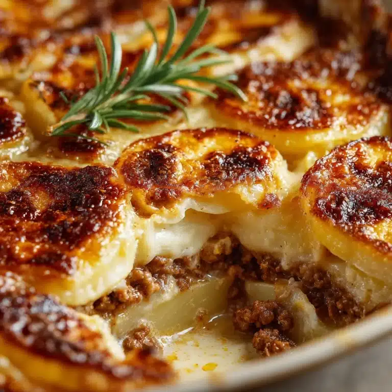 Beef Potato Cheese Casserole Recipe