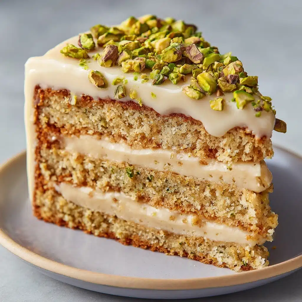Pistachio Coffee Cake Recipe - Recipe Image