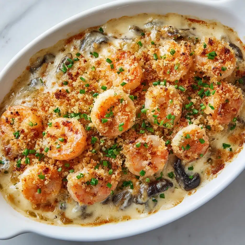 New England Seafood Casserole Recipe - Recipe Image