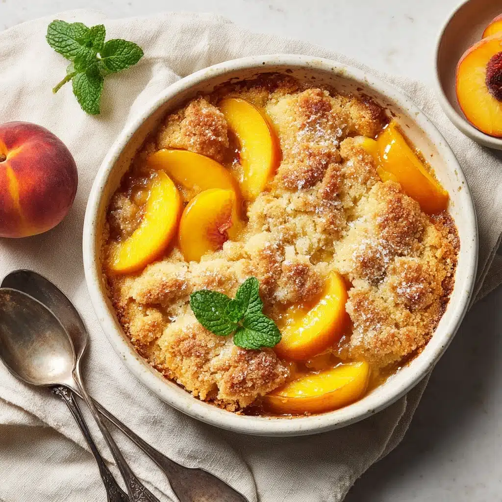 Southern Peach Cobbler Recipe - Recipe Image
