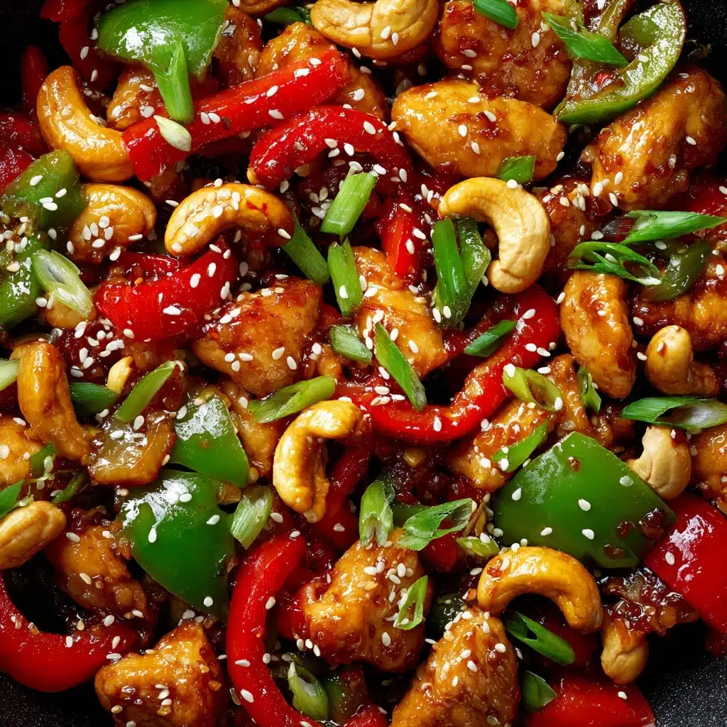 Cashew Chicken Stir Fry Recipe - Recipe Image