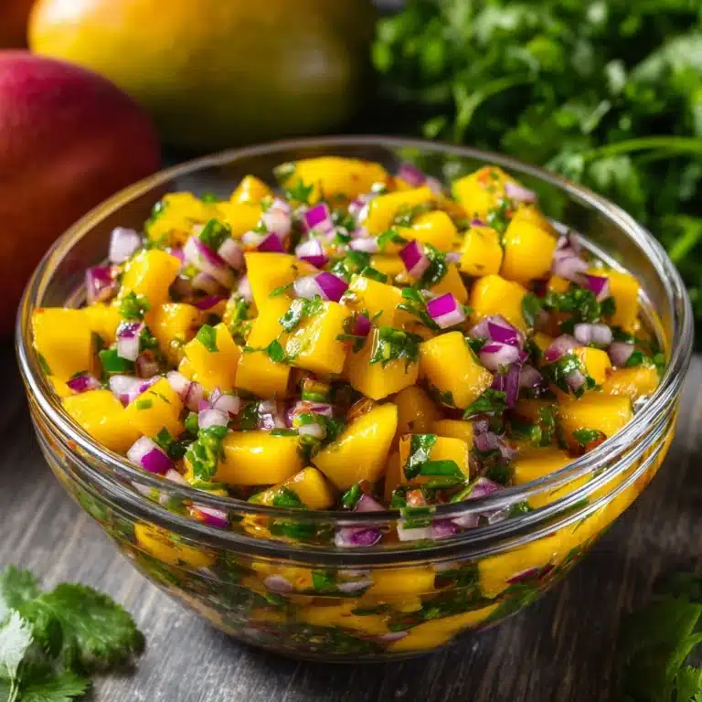 Fresh Peach Salsa Recipe