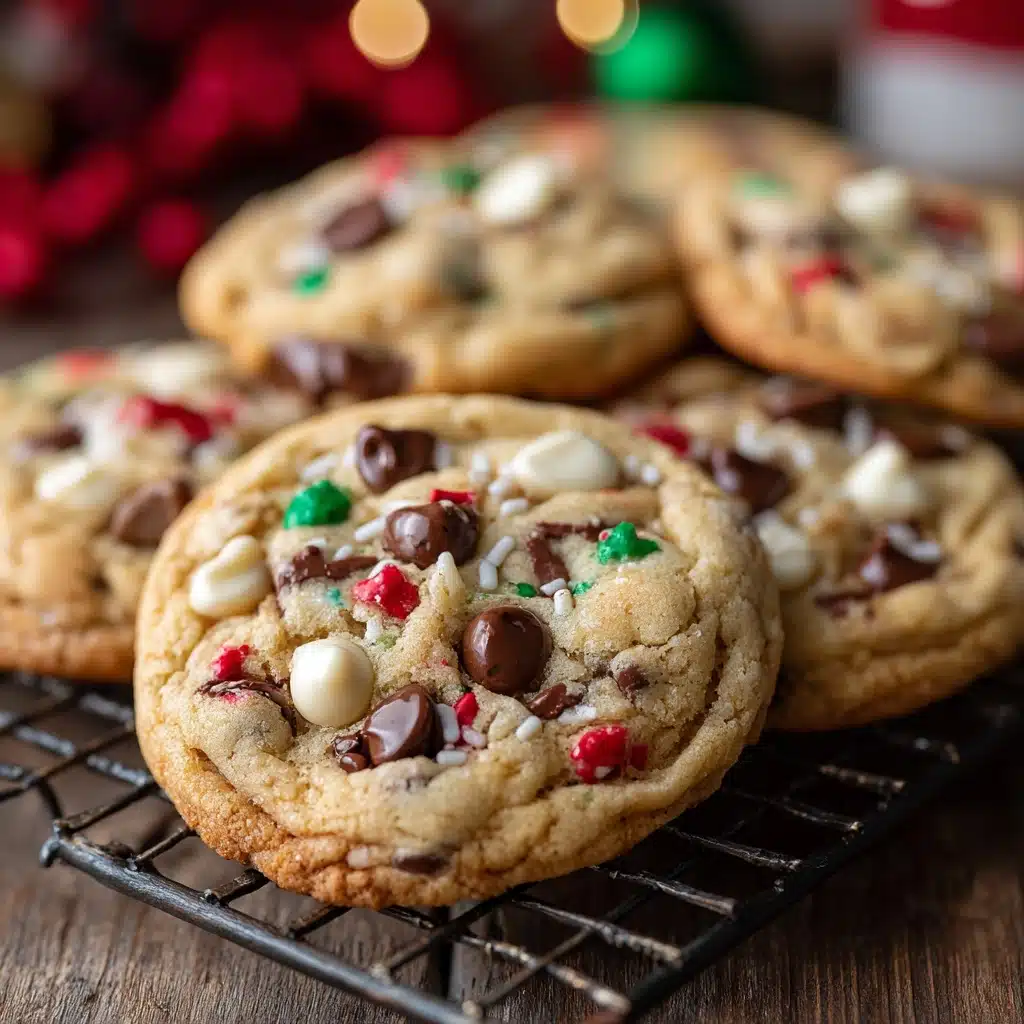 Festive Chocolate Chip Cookies for a Merry Christmas Recipe - Recipe Image