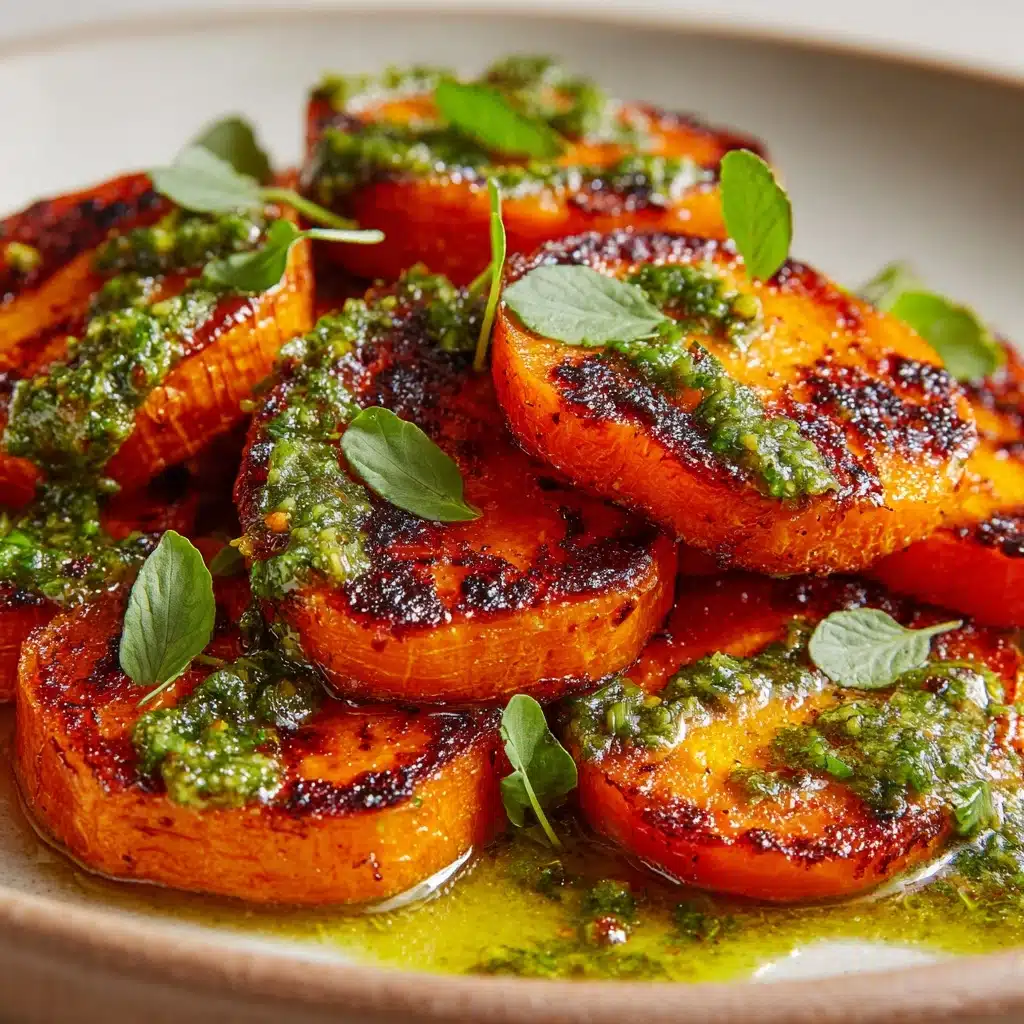 Crunchy Parmesan Carrots with Salsa Verde Recipe - Recipe Image