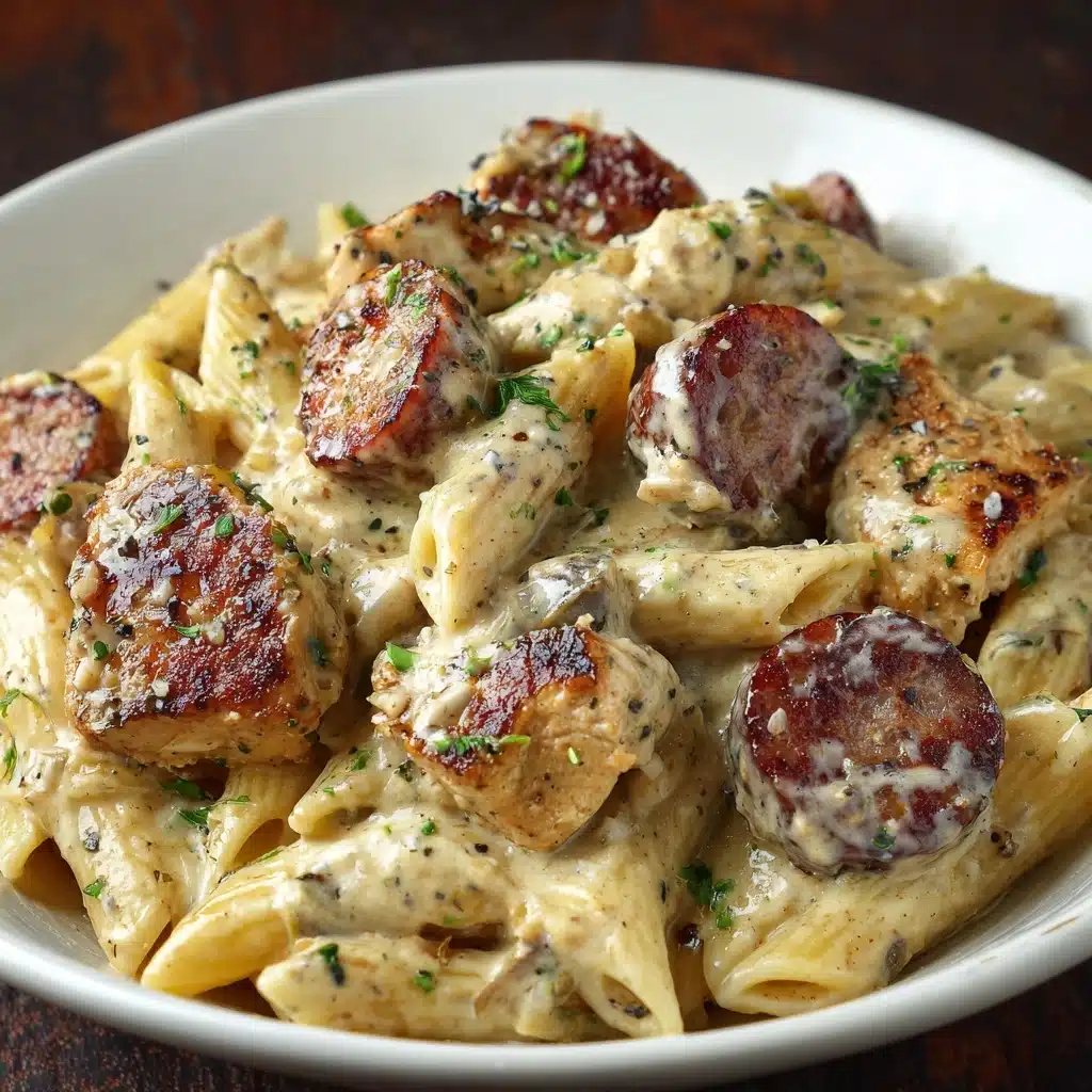 Crock Pot Creamy Cajun Chicken Pasta Recipe - Recipe Image