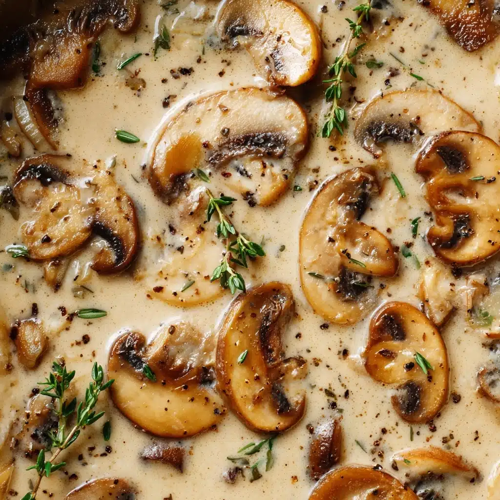 Creamy Mushroom Gravy Recipe - Recipe Image