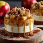 Salted Caramel Apple Pie Cheesecake Recipe