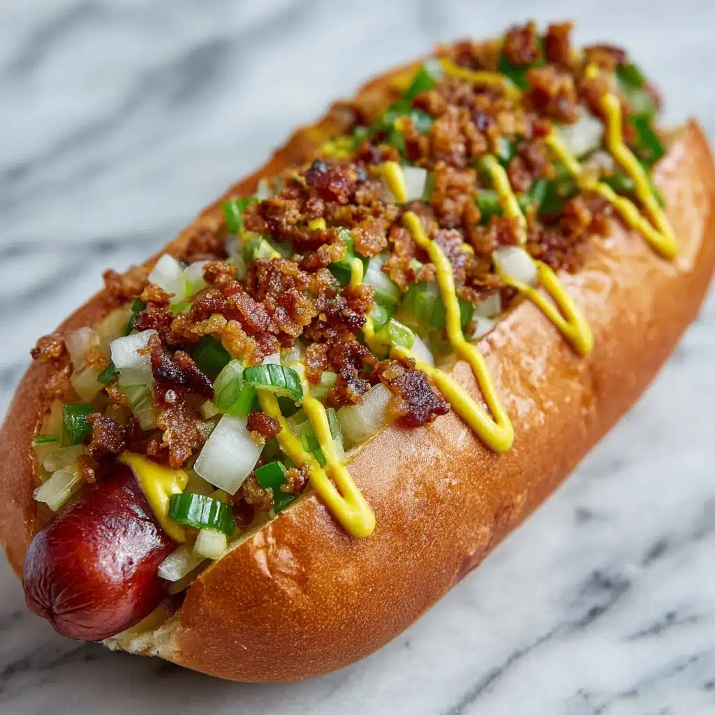 Loaded Scandi Hot Dogs Recipe - Recipe Image