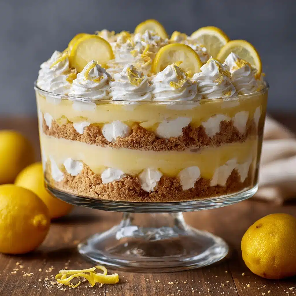 Outrageous Lemon Lovers Trifle Recipe - Recipe Image