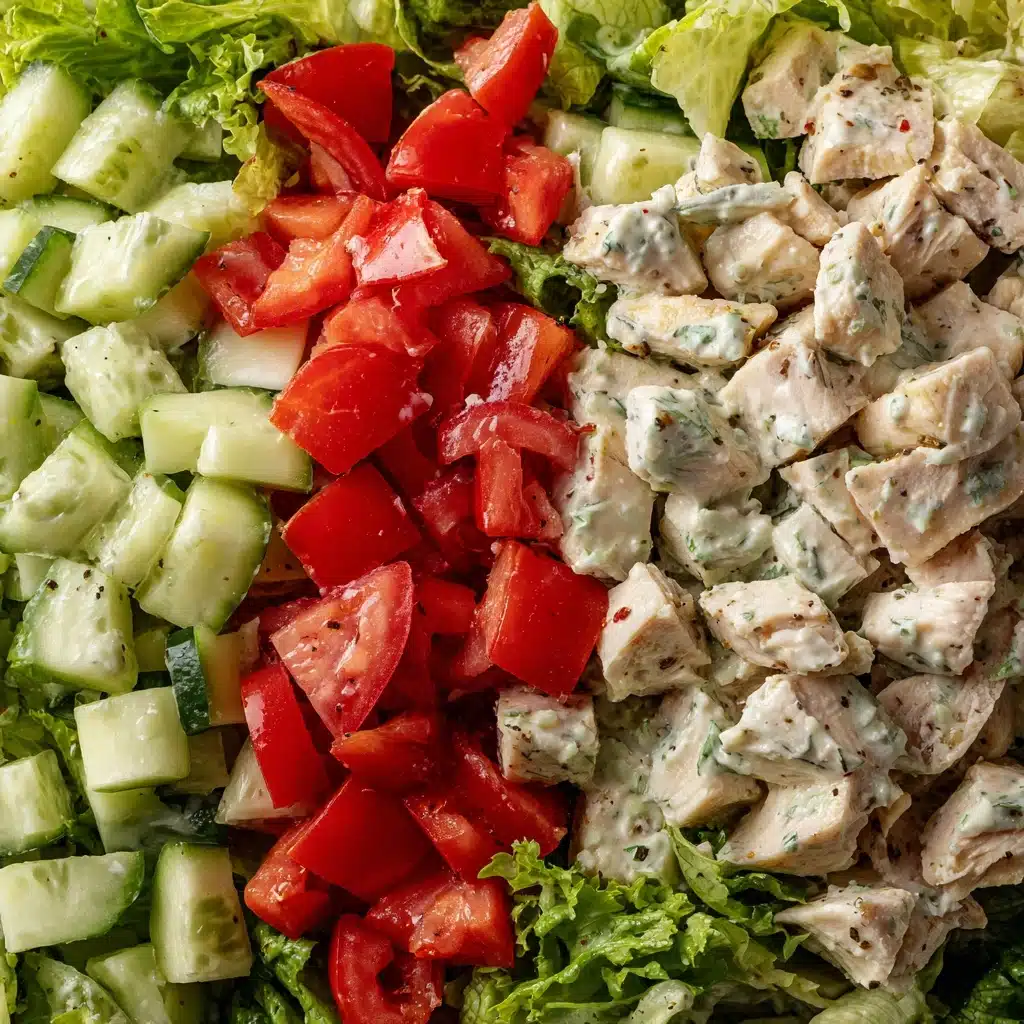 Cucumber Chicken Salad Recipe - Recipe Image