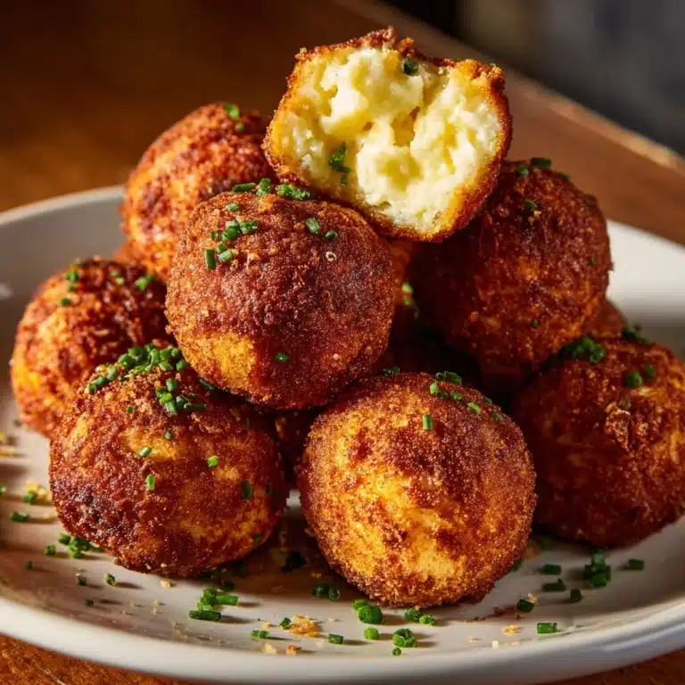 Fried Mashed Potato Balls Recipe