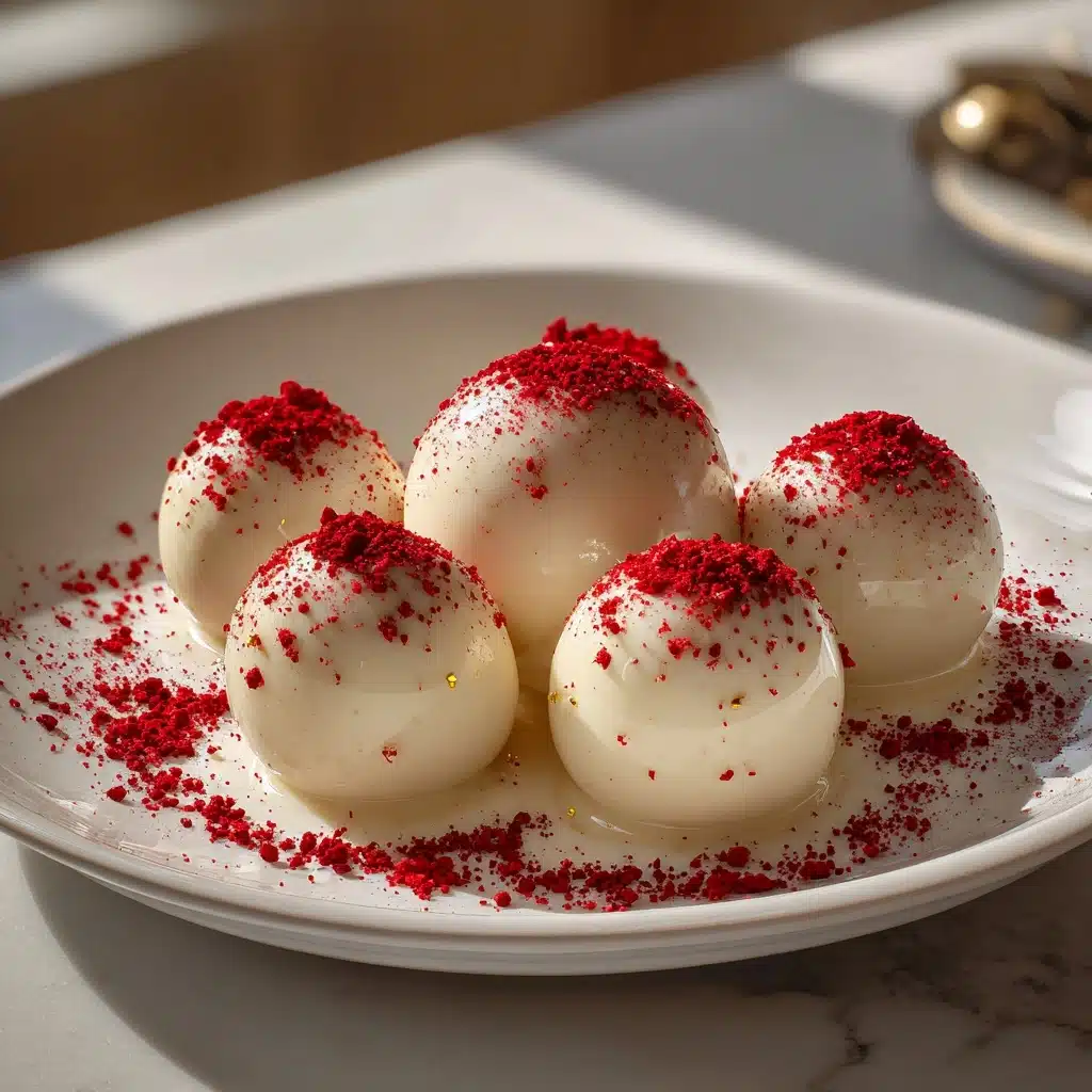 White Chocolate Strawberry Truffles Recipe - Recipe Image