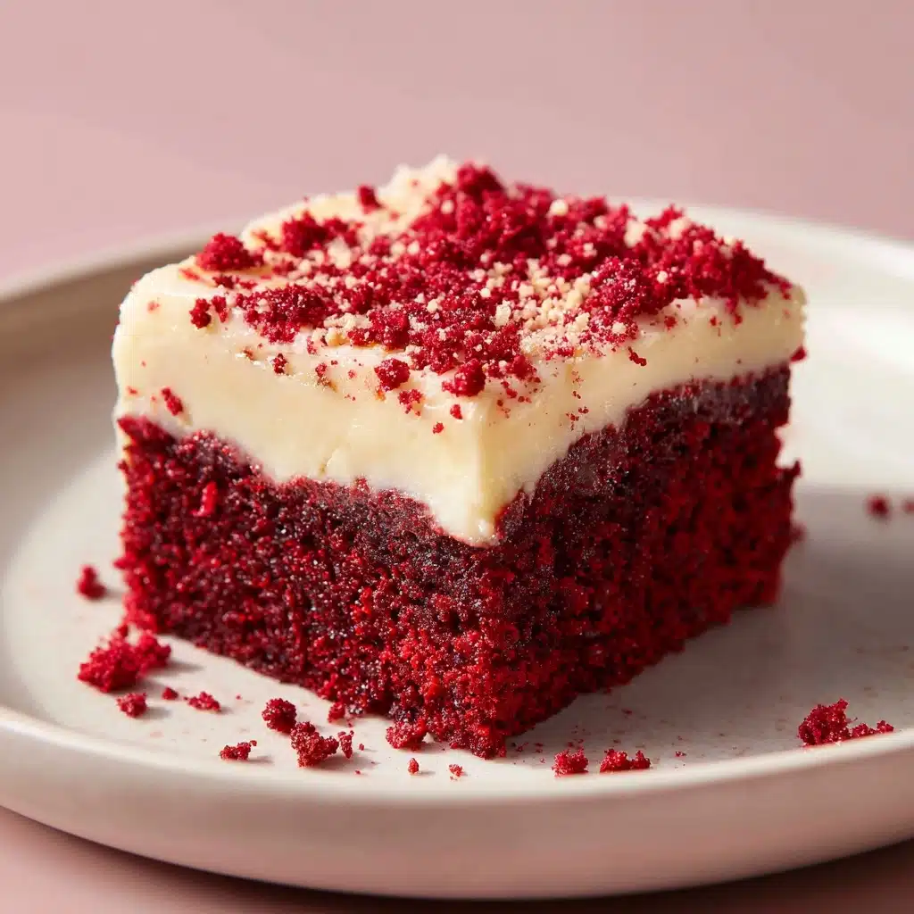 Homemade Red Velvet Brownie Dippers Recipe