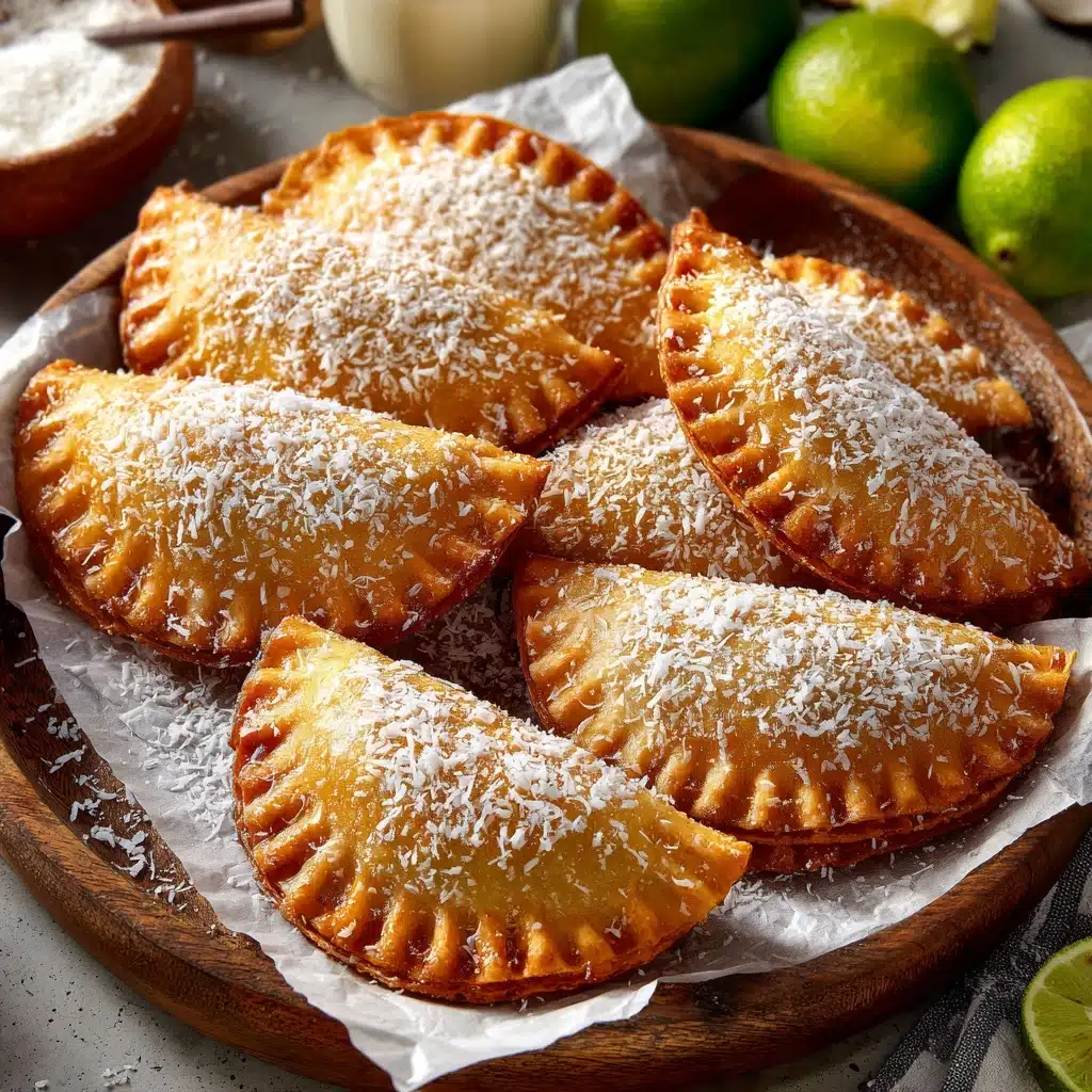 Pineapple Lime Coconut Hand Pies Recipe - Recipe Image