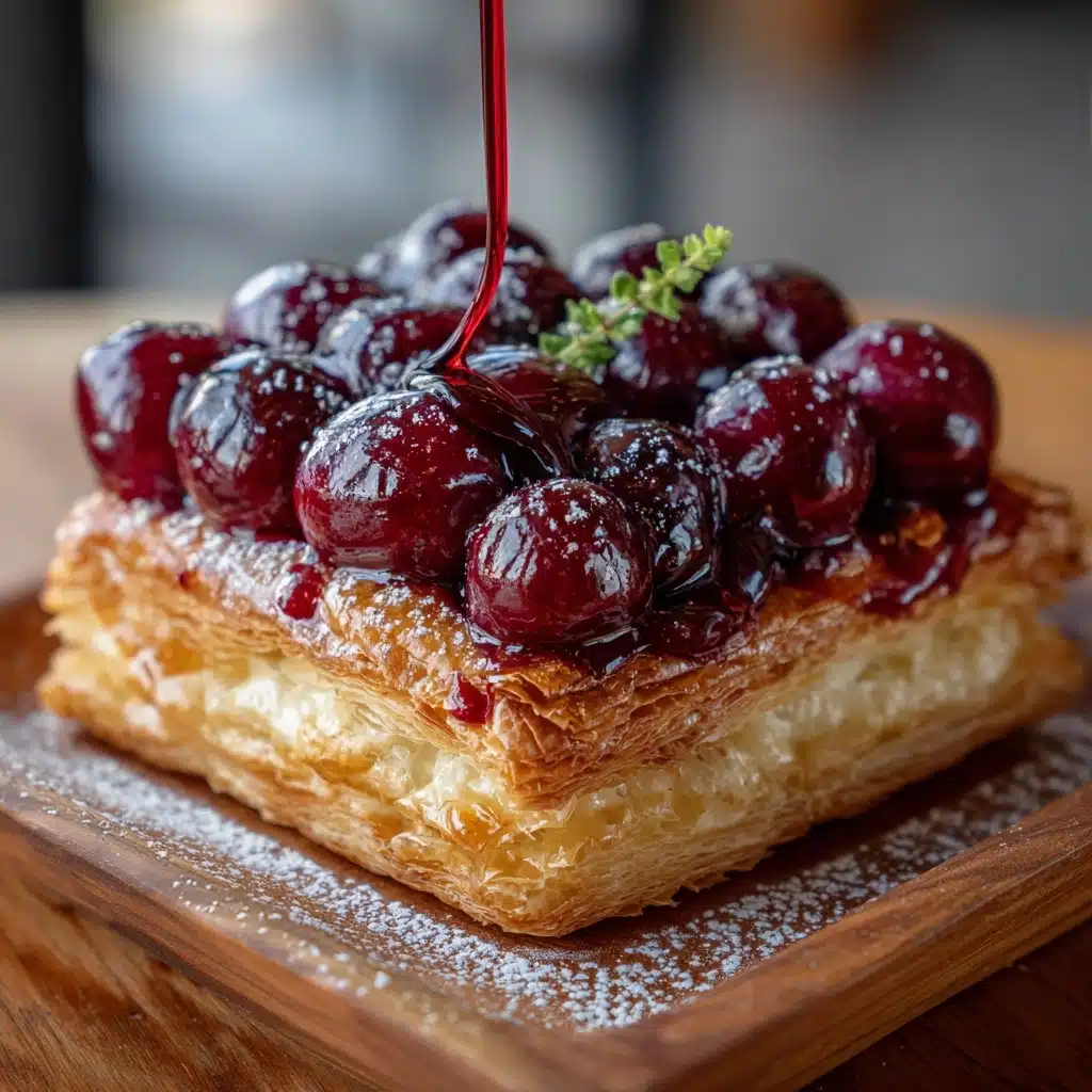 Cherry Cheese Pastry Pie Recipe - Recipe Image