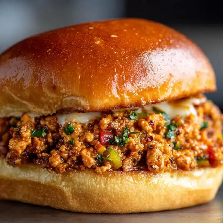 Cajun Chicken Sloppy Joes Recipe