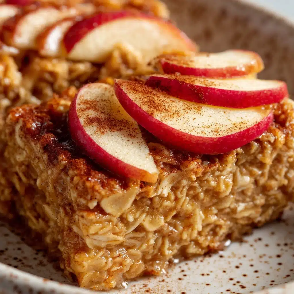 Apple Cinnamon Baked Oatmeal Recipe - Recipe Image